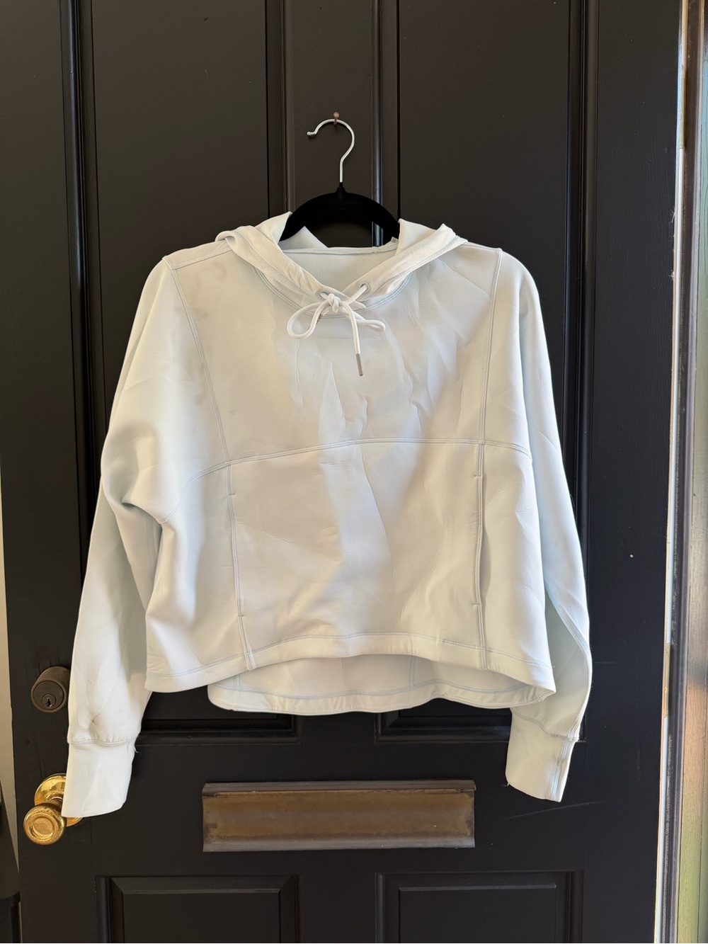 lululemon athletica Pale Blue Pullover Hoodie